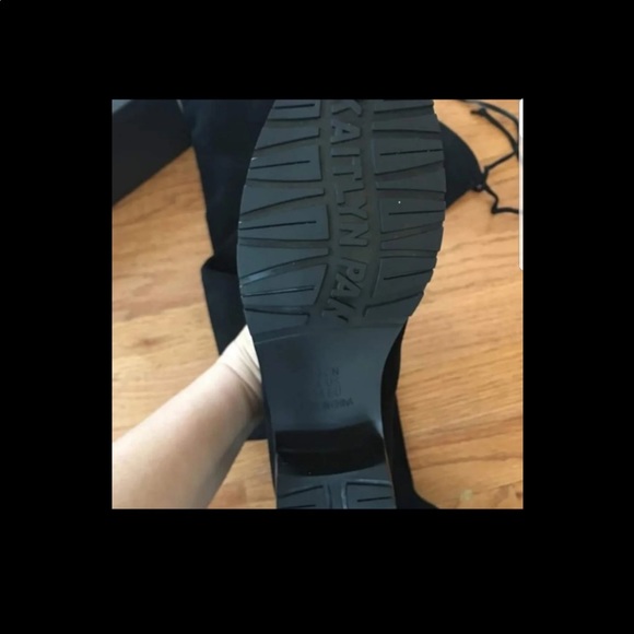 New In Box! OTK thigh High Suede Boots - Picture 3 of 4